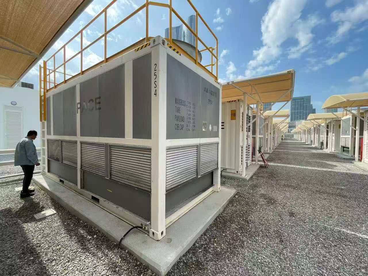 BFL mining container exterior photo
